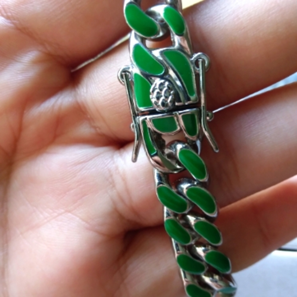 Stainless Steel Cuban Bracelet